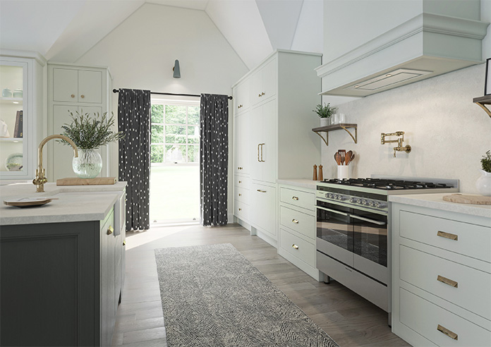 Ink Spots, Black and White - Made to Measure Curtains - Image 8